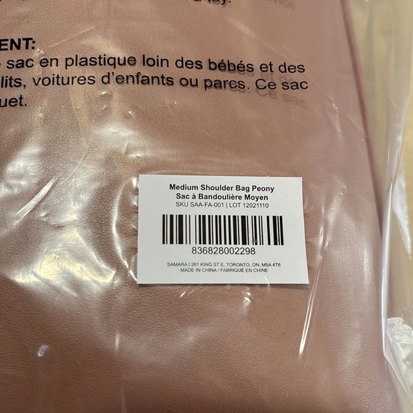 Samara Shoulder Bag- Peony NWT - Picture 8 of 8